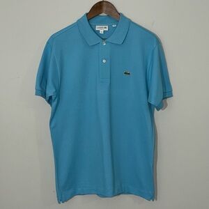 Lacoste Men's Light Blue Polo Shirt